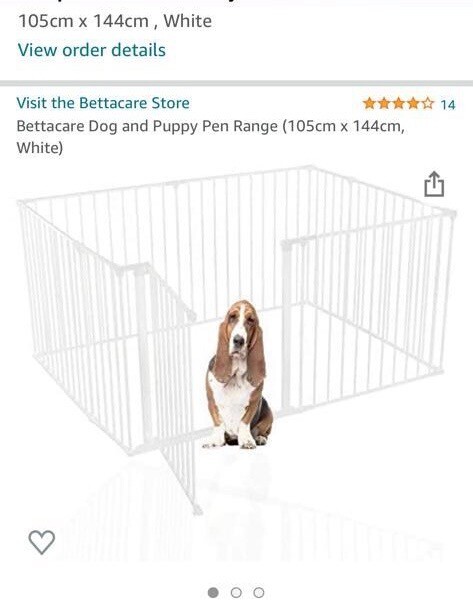 gumtree puppy pen